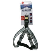 Wholesale - DOG HARNESS PRINT PLAID GREEN, UPC: 191205592169